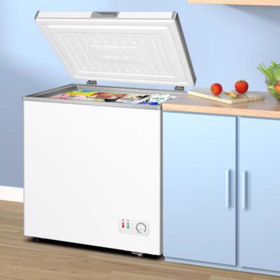 家用型小见包装迷你冷冻柜冷藏冻卧价式双温冷冰柜特囤货迷你冰箱