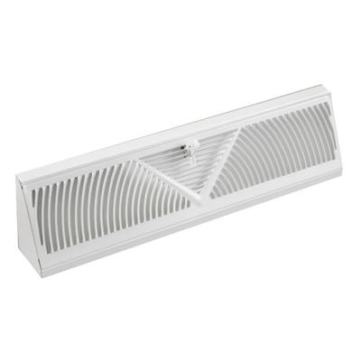 Baseboard地板风口/出墙角风通口/墙边27风口/侧墙通风口/出通风