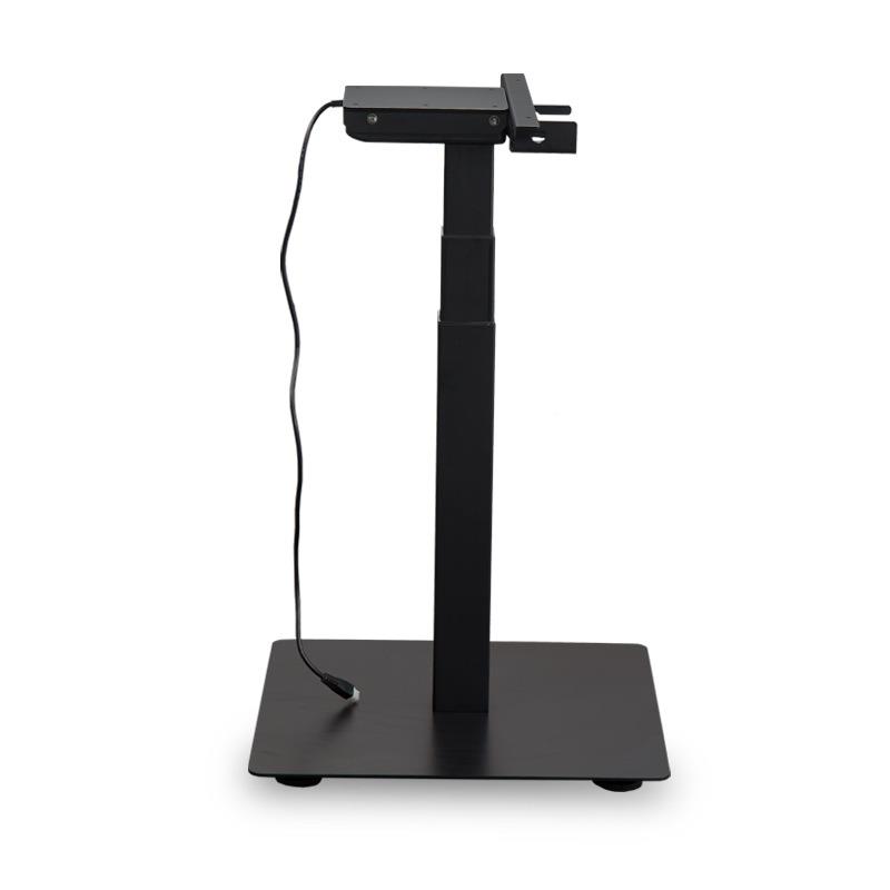 讲升降办桌电动降桌桌脚腿400金属演桌多功能商用公桌站立电升脑