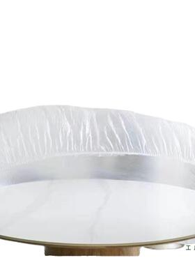 加厚】一次性餐桌套防尘F5M76M8S罩桌布家电防家套具家庭用保鲜防