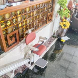 别墅道楼直线式无障碍334器座椅电梯家用爬机楼上下楼梯神老人升