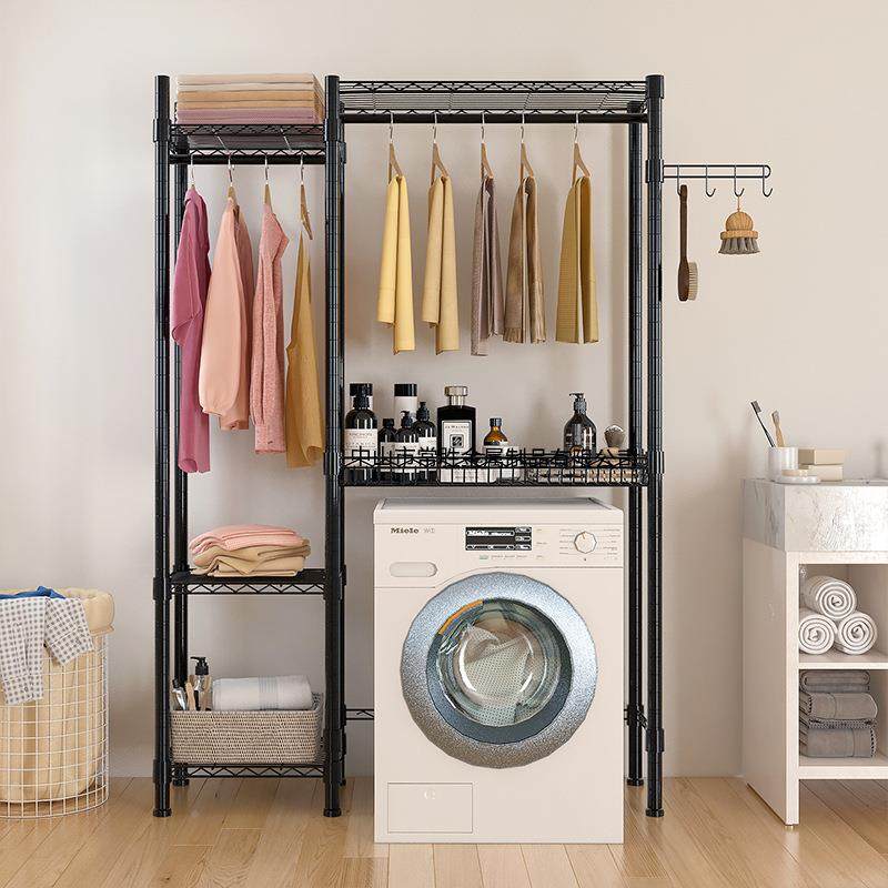 简易洗衣机置物架地阳台CJ-B1712晾衣架滚波筒轮落洗浴室上方收纳,收纳整理,洗衣机底座,淘宝优惠券,粉丝福利购,淘宝优惠卷
