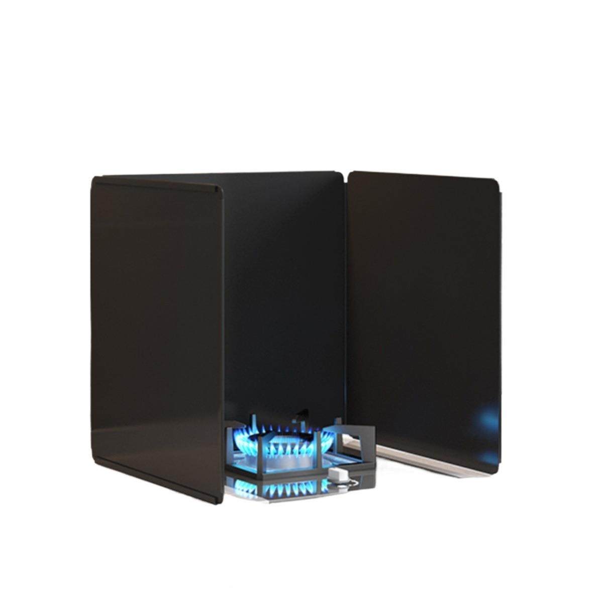 黑挡油厨房灶台色加厚隔热板防风板耐高板温用灶家F98H9MS5台防油