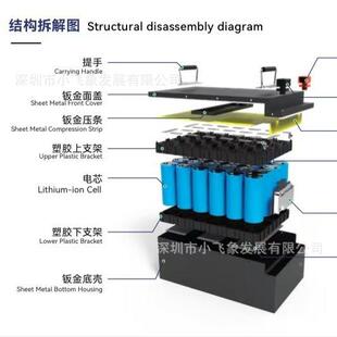 比60140-0ah5磷酸铁锂电池沃3463.2V圆柱芯5C动电力电动车换电动