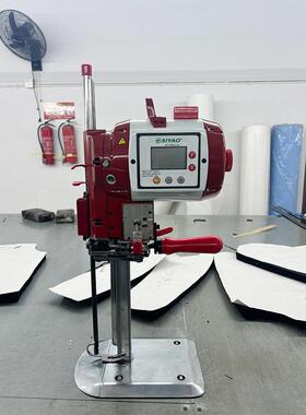 伺裁持剪机剪刀服可调自动磨刀UQX电手直立电脑裁布机服装布料切