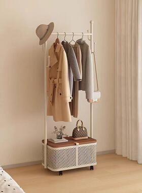 帽架移13919动衣架家卧室衣服脏衣衣篓衣架地落立式收纳用简约挂