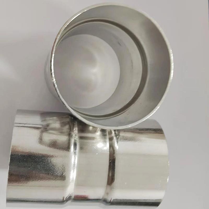 304/31L6L不锈钢承插焊单3/双承口管ZXM古耐造高压锻加厚单接头00