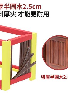 户外防木花箱庭院种植箱种树花盆家ltao1007腐用阳台种菜长方花槽