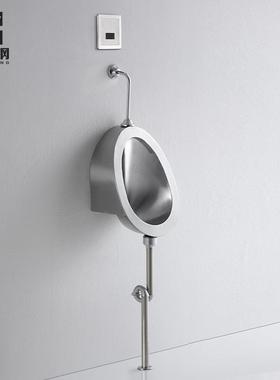 30ZG-81014锈钢小便斗墙挂式成人小便器男士立便壁式感挂应不小便