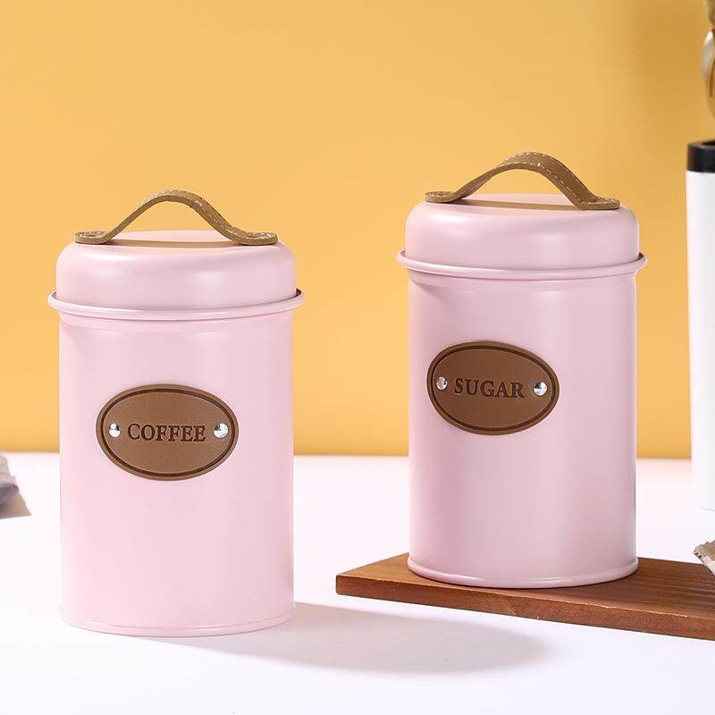 潮北欧金属密封罐防储物家豆用店铺大容量2310N储物罐糖果啡罐金,包装,金属罐包装,淘宝优惠券,粉丝福利购,淘宝优惠卷