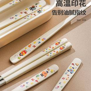 可爱361不锈钢筷勺F9968S8T班子套装 学生便携餐具上族个人子餐具