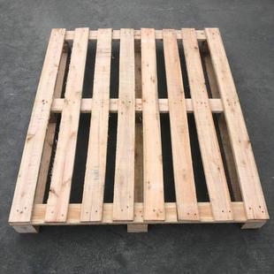 州库叉车货仓架广垫板蒸BTE物流木托盘周转木质地台板实木熏木卡