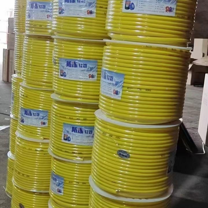 冬软管车e718v气动管用黄色5x8耐寒车载洗泵管隔膜泵管a气管