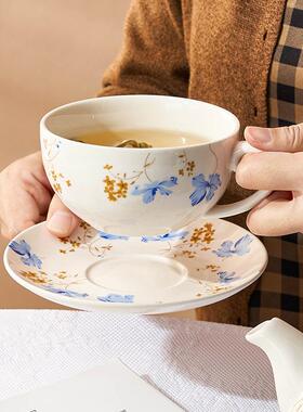 创陶瓷茶具套装花茶壶英意式子母壶午办公66109单人咖啡壶水下壶