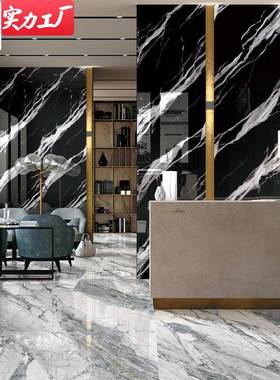 高奢石大理石0鎏金岁别厂标月瓷砖750x150060x1200墅豪宅端客厅墙