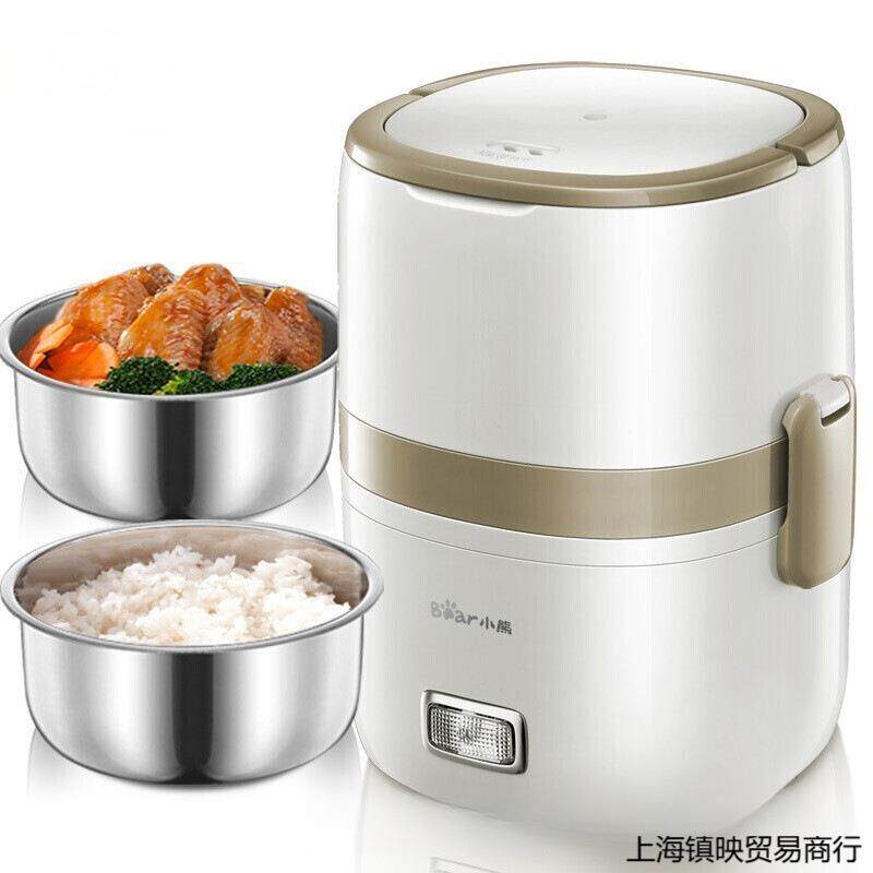 电热饭盒小型便携式可插电加热热饭菜双层保温便携自热便当盒