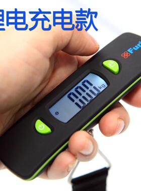 MINI-1迷你行李秤手提秤50公斤像胶手感绿黑色