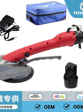 12V瓷砖平铺机锂电铺砖机贴瓷砖震动器墙砖地砖两用震平器红色
