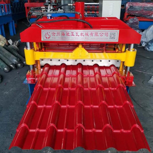 高仿树脂瓦设备 彩钢压瓦设备 树脂瓦设备 双层压瓦机 树脂瓦设备