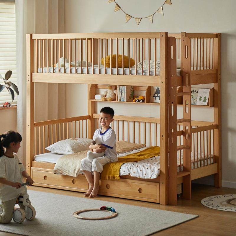 上下铺双层床实木高低床上下床子母床加高护栏儿童床两层床,农用物资,其他肥料,淘宝优惠券,粉丝福利购,淘宝优惠卷