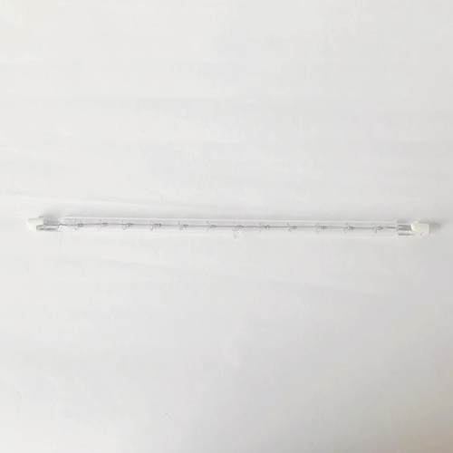 红外线加热灯管220V1000W加热灯管R7S透明总长255mm