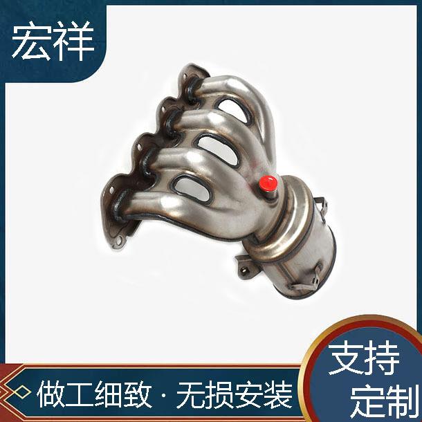 供应雪佛兰科鲁兹排气支管三元催化器尾气净化三元催化
