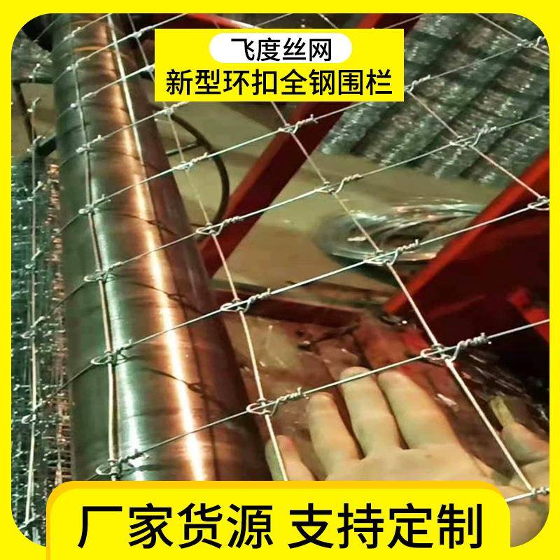 环扣热镀锌钢丝网耐用方形网格护栏网封山育林防护网铁网铁丝网