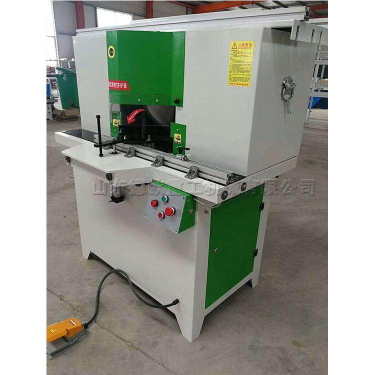 铝材双头锯切角机铝材木材塑料亚克力切割机相框镜框割锯机