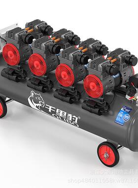 DX16-041680WX4-160L工业级小型空气压缩机充气无油静音220V