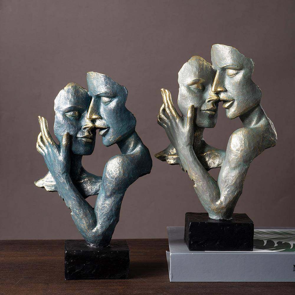 情侣沉默是金抽象树脂工艺品家居展示柜桌面装饰复古人物摆件,工业油品/胶粘/化学/实验室用品,其他实验室设备,淘宝优惠券,粉丝福利购,淘宝优惠卷