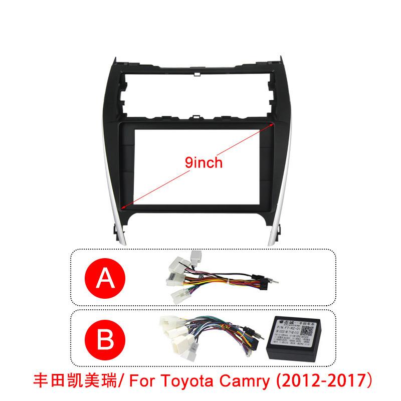 车载大屏安卓导航仪套框线材，适用于12-17款美版凯美瑞（海外版