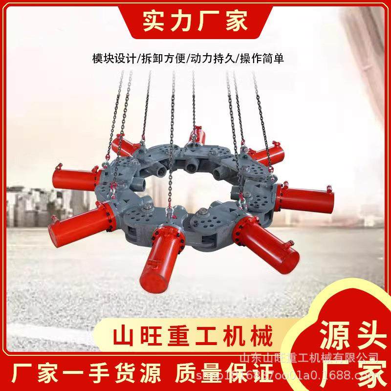 液压破桩机钢筋混凝土截桩机挖掘破桩头机圆柱方形桩水泥桩破碎机