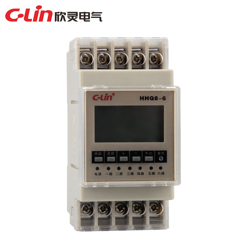 欣灵多路时控器生产厂家批发时控器HHQ8-6微电脑时控开关