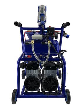 莱仕高压防水火涂料油漆乳胶漆腻子粉JS冷底油聚氨酯多功能喷涂机