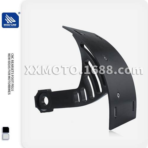 适用于KTM摩托改装配件390Duke车身后侧边牌照架