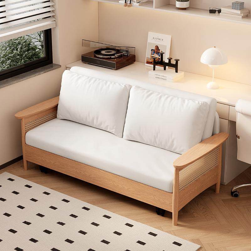 折叠沙发床两用实木多功能伸缩北欧书房小户型简约网红新款信盈居,纺织面料/辅料/配套,纺织机械配件,淘宝优惠券,粉丝福利购,淘宝优惠卷