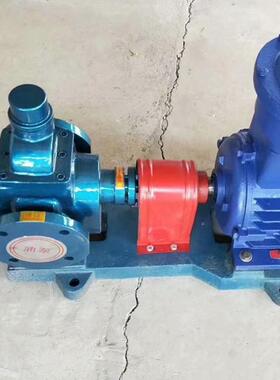 YCB圆弧齿轮泵铸铁自吸式燃油润滑泵电动输送液压齿轮泵