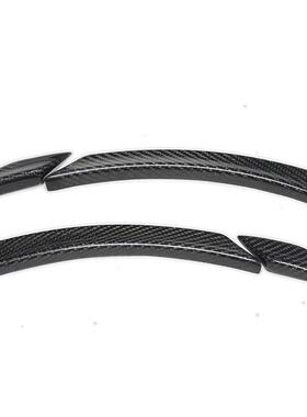 适用于2008-2009奔驰C级C63W204真碳纤维改装后小轮眉装饰AMG