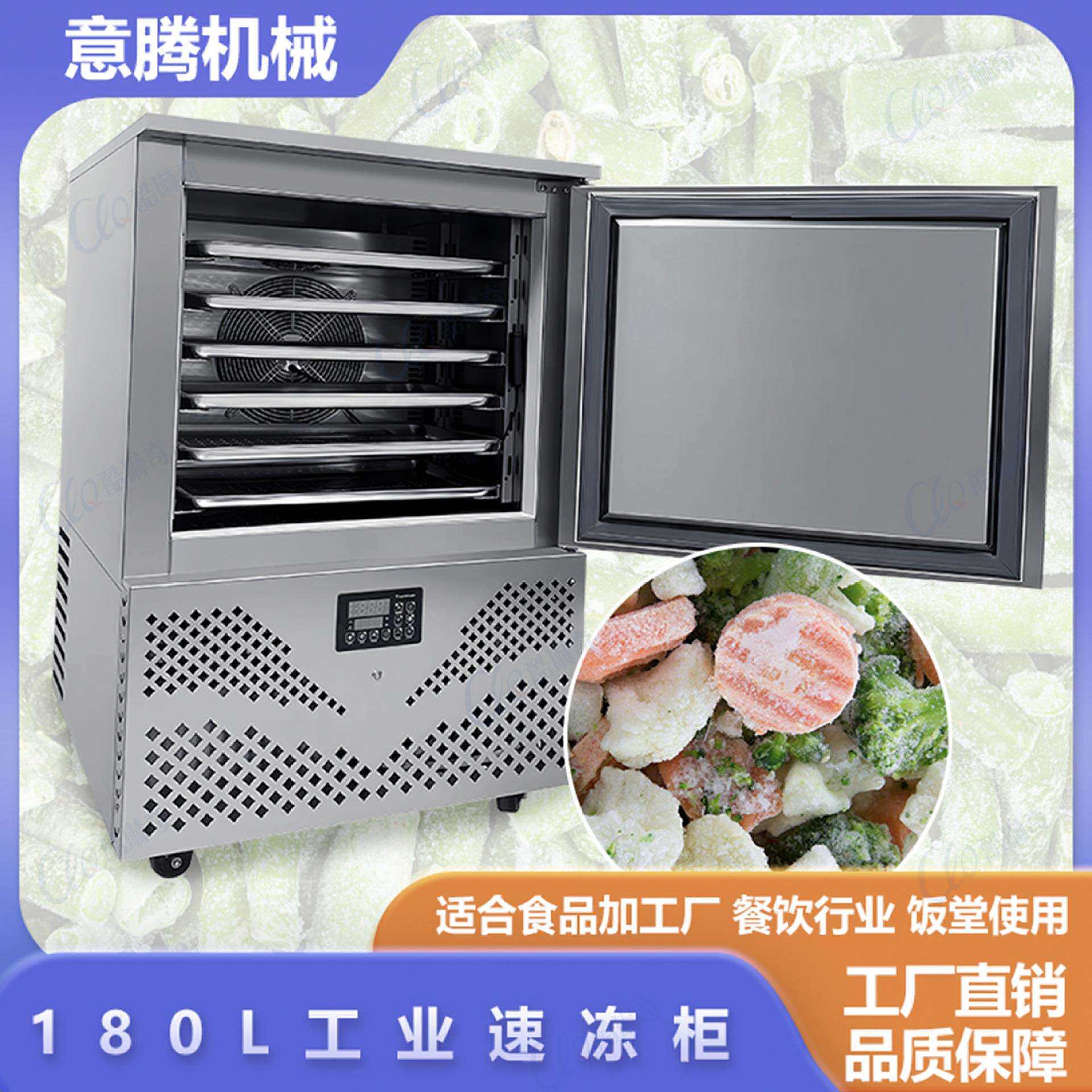 冷藏柜超低温冷柜零下45度180L带鱼海鲜商用冰柜不锈钢速冻冰箱速