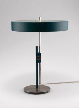 后现代简约创意台灯美式复古绿色轻奢设计样板房酒店卧室床头灯具