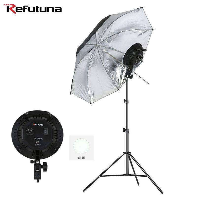锐富图白光LED摄影补光灯可调光单色补光灯反光伞柔光箱拍摄灯,纺织面料/辅料/配套,纺织机械配件,淘宝优惠券,粉丝福利购,淘宝优惠卷