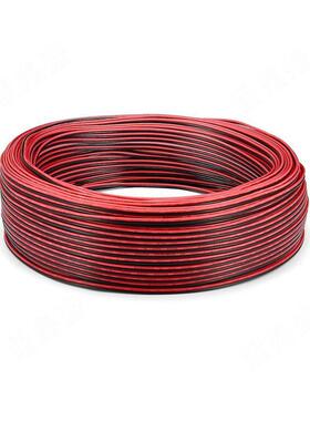 2468红黑并线20awg21支14双并线镀锡铜电子线延长线100米一卷