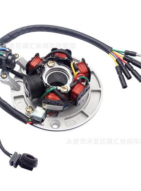 摩托适用LifanYinxiang脚启动140CC150CC160CC线圈磁电机定子