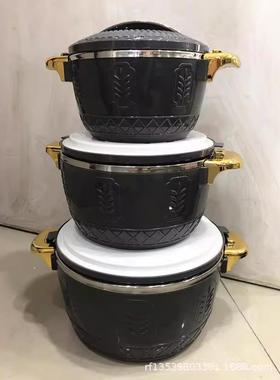 外贸3PCS保温盒2.5L-4.5L-6.5L热销非洲