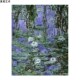 数字油画diy填充手工填色世界名画莫奈睡莲减压涂色丙烯油彩画画