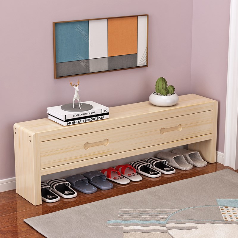 实木换鞋储物凳进门过道入户玄关可坐换鞋凳门口窄鞋凳长木置物凳