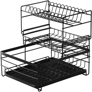 沥水碗碟架落地多层碗架子晾放碗盘碗筷水槽厨房置物架台面收纳架