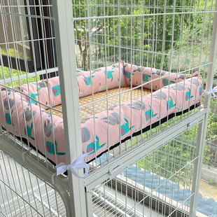 猫窝夏季凉窝猫垫子睡觉用猫咪夏天凉席窝冰窝睡窝猫床垫子猫笼窝