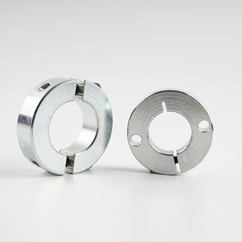 镀铬钢分离型固定环光轴圆形夹紧锁紧环限位环开口轴套轴承限位环