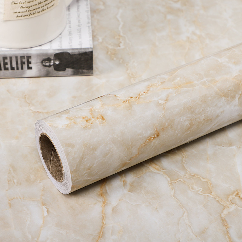 仿大理石贴纸防水加厚灶台防油厨房台面贴纸pvc电视背景墙纸自粘,家居饰品,软装墙贴,淘宝优惠券,粉丝福利购,淘宝优惠卷